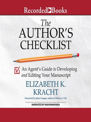 cover image of The Author's Checklist